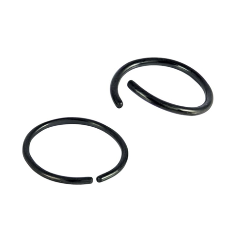 Kingsley Ryan - Surgical Steel Black Twist Nose Ring