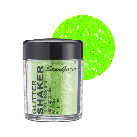 Stargazer - UV Glitter Shaker UV Green