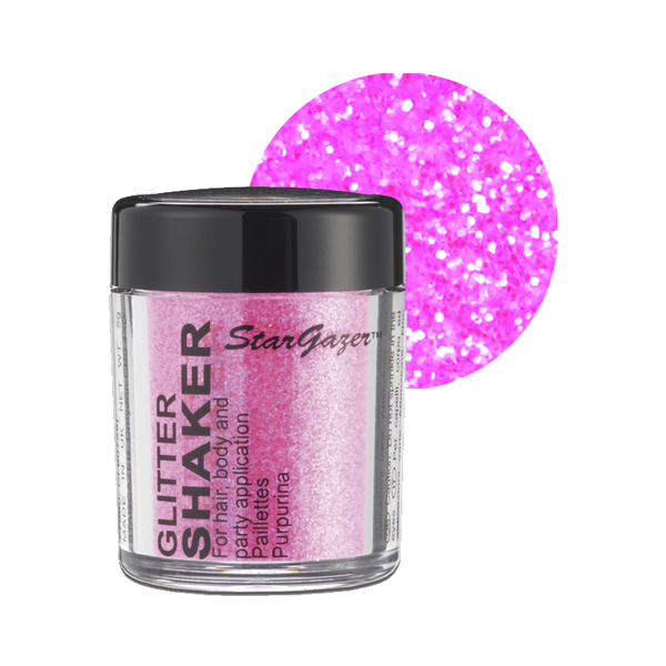 Stargazer - UV Glitter Shaker UV Pink