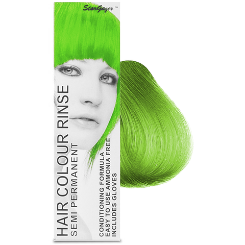 Stargazer Cruelty Free Hair Dye - UV Green