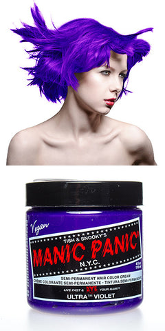 Manic Panic Semi-Permanent Vegan Hair Dye - Ultra Violet