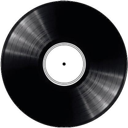 25mm Button Badge - Vinyl Record