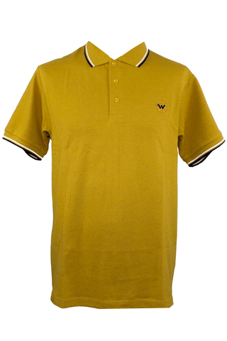 Warrior England - Keep the Faith Polo Shirt Mustard