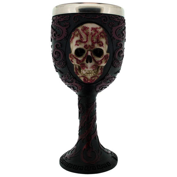 Nemesis Now - Anne Stokes Oriental Skull Goblet