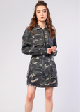 Glamorous - Camo Cropped Denim Jacket