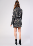Glamorous - Camo Cropped Denim Jacket