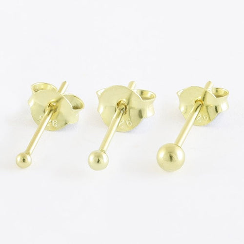 Kingsley Ryan - Gold Ball Ear Stud