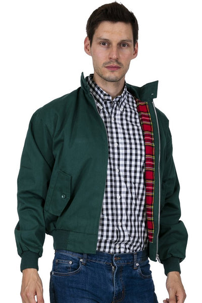 Relco London - Harrington Jacket Bottle Green