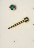 9ct Gold Piercing studs  - asst colours