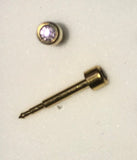 9ct Gold Piercing studs  - asst colours