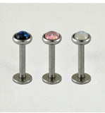 Kingsley Ryan - 316L surgical steel opal Labret