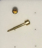 9ct Gold Piercing studs  - asst colours