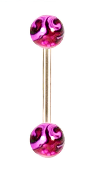 Kingsley Ryan - Glitter Swirl Barbell