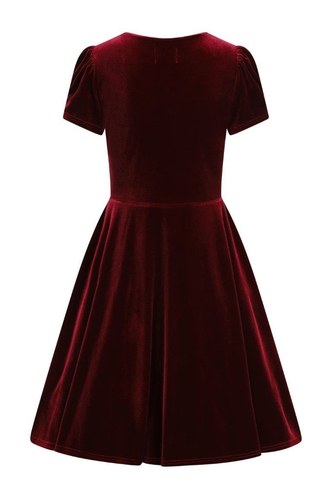 hell bunny burgundy dress Mourning Dress