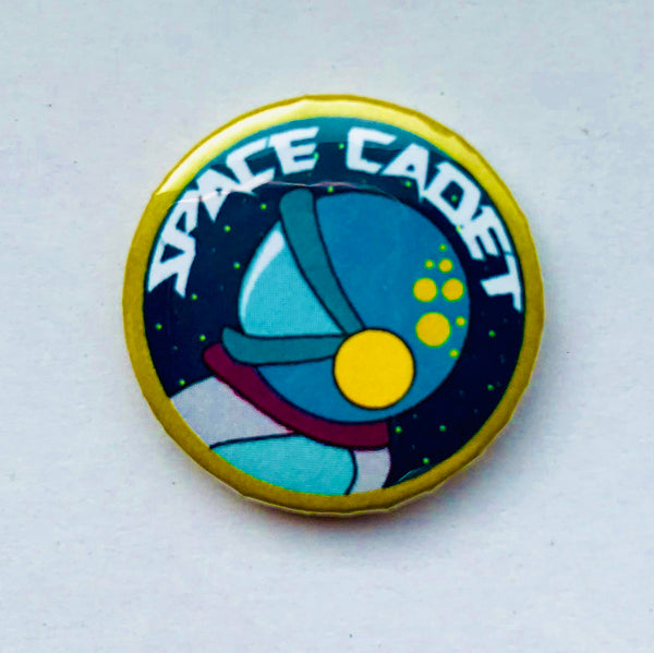 25mm Button Badge - Space Cadet