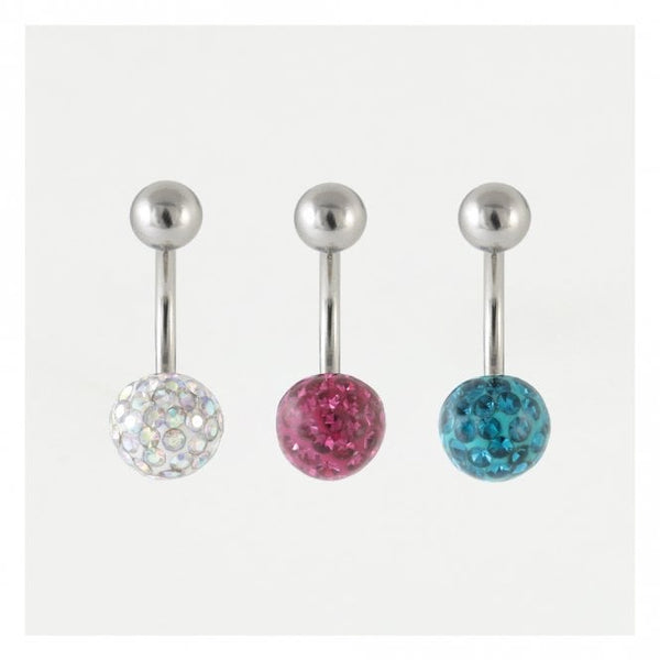 Kingsley Ryan - Disco Resin Belly Bar