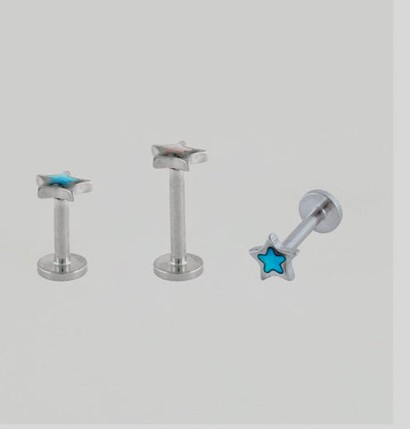 Kingsley Ryan - 316L Surgical Steel Moon/Stars Labret