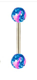 Kingsley Ryan - Glitter Swirl Barbell