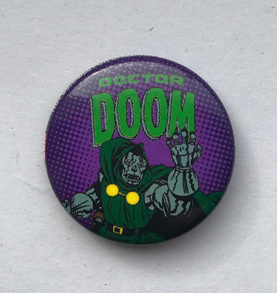 25mm Button Badge - Doctor Doom