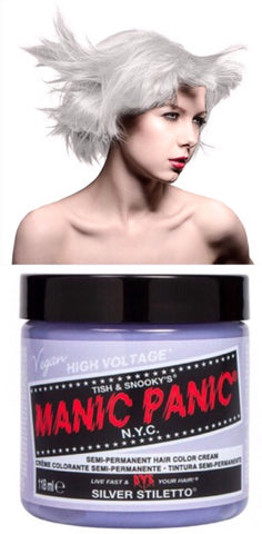 Manic Panic Semi-Permanent Vegan Hair Dye - Silver Stiletto