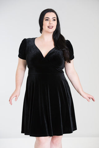 Hell Bunny - Joanne Dress Black Plus Size