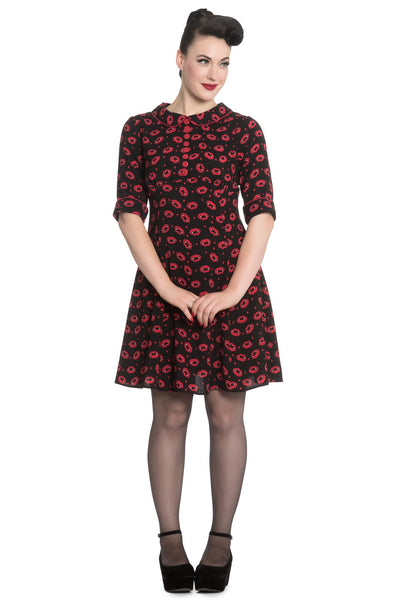 Hell Bunny - Kiss Me Deadly Dress