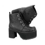 T.U.K - Distressed 4 Eye Nosebleed Boots
