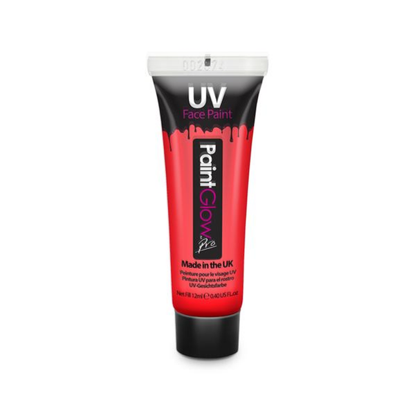 Paint Glow - UV Body Paint Red