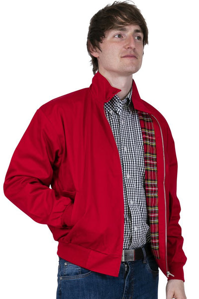 Relco London Harrington Jacket Red - Main Image