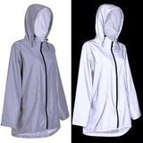 Raincoat Reflective Silver