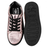 T.U.K -  Rose Gold Wingtip Casbah Creeper