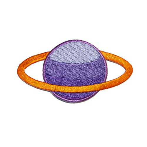 Iron On Patch - Saturn
