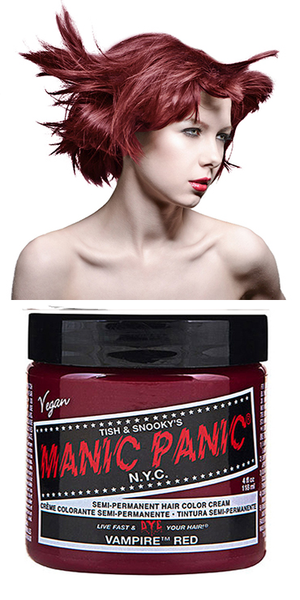 Manic Panic Semi-Permanent Vegan Hair Dye - Vampire Red