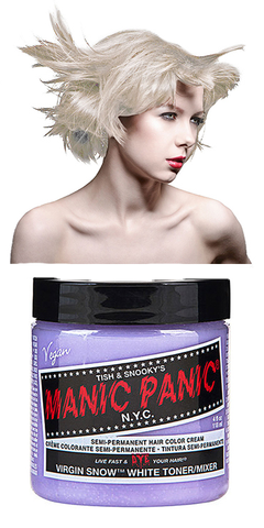 Manic Panic Semi-Permanent Vegan Hair Dye - Virgin Snow Toner